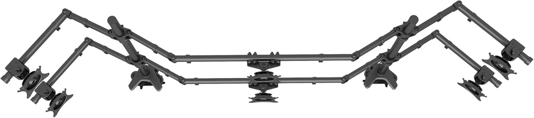 HFTEK - 18,5cm Verlängerungsarm für Monitorhalterung MS-Serie – Bildschirmarm-Zwischenelement – Erwe