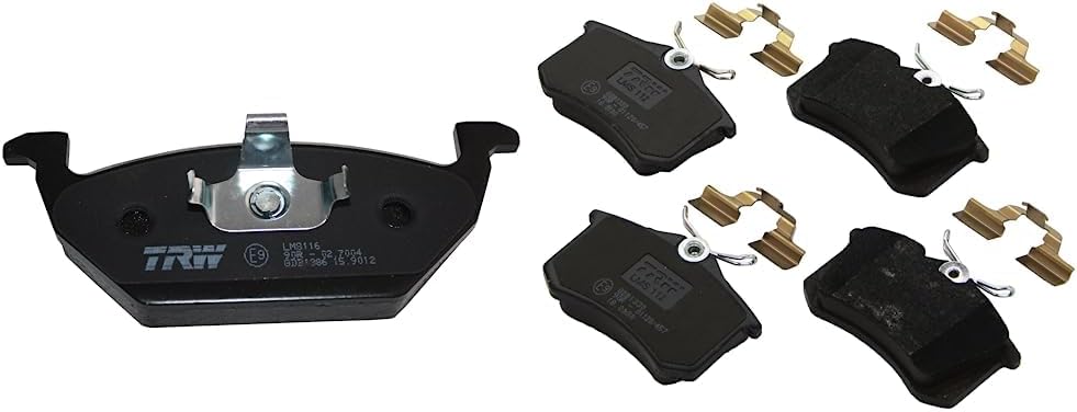 TRW GDB1386 Bremsbelagsatz, Scheibenbremse & GDB1330 Bremsbelagsatz, Scheibenbremse Bundle mit Brems