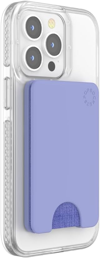 Popsockets: PopWallet für MagSafe - Schlanker, Repositionierbar Kartenhalter für Smartphones und Hül