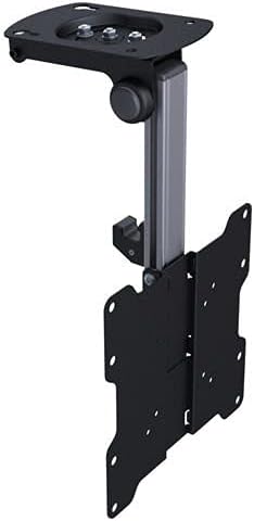 HALTERUNGSPROFI Premium TV Deckenhalterung, bis zu 105° neigbar für Dachschrägen, Höhe verstellbar,