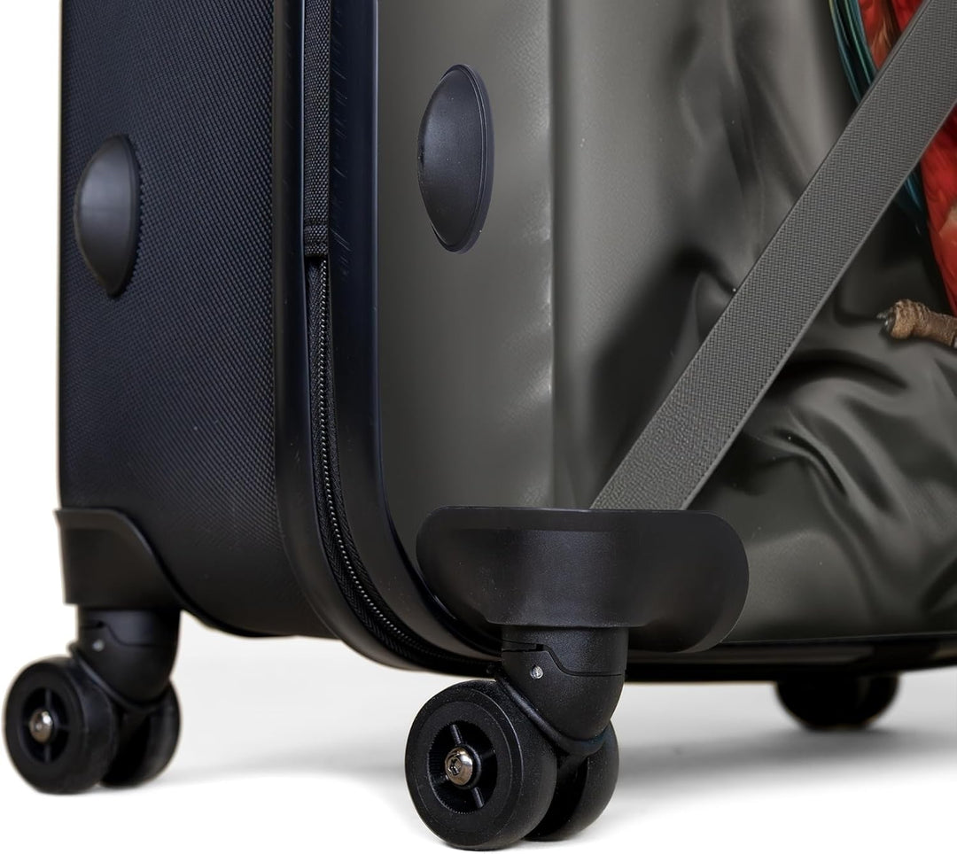 Koffer XL Gross 77x51.5x28 cm Reisekoffer mit Rollen Leicht Trolley grosser Hartschalenkoffer Rollko