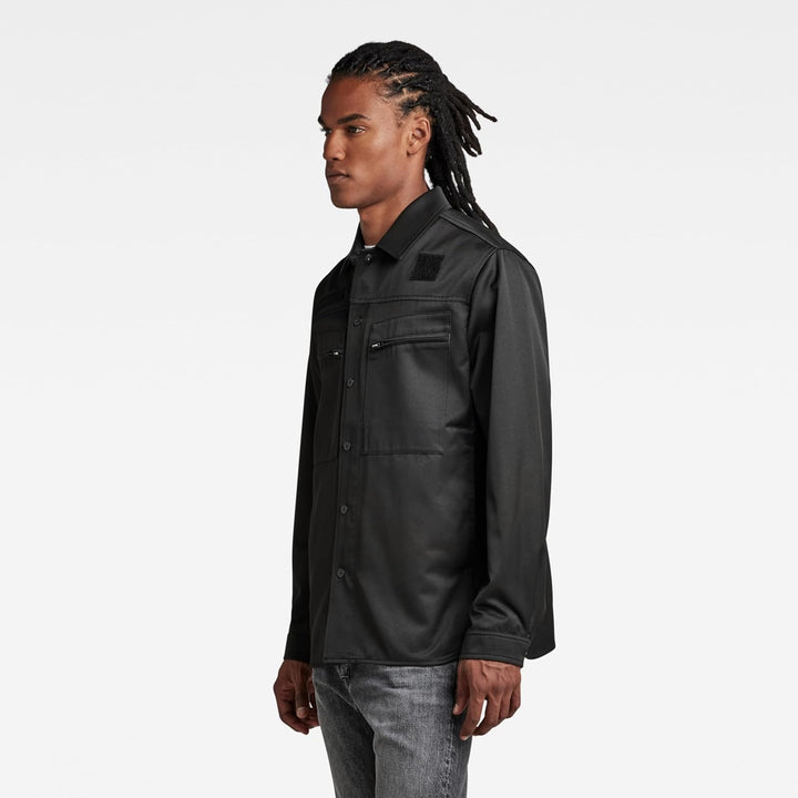 G-STAR RAW Herren Rf Service Overshirts XXS Schwarz (Dk Black D22933-c657-6484), XXS Schwarz (Dk Bla