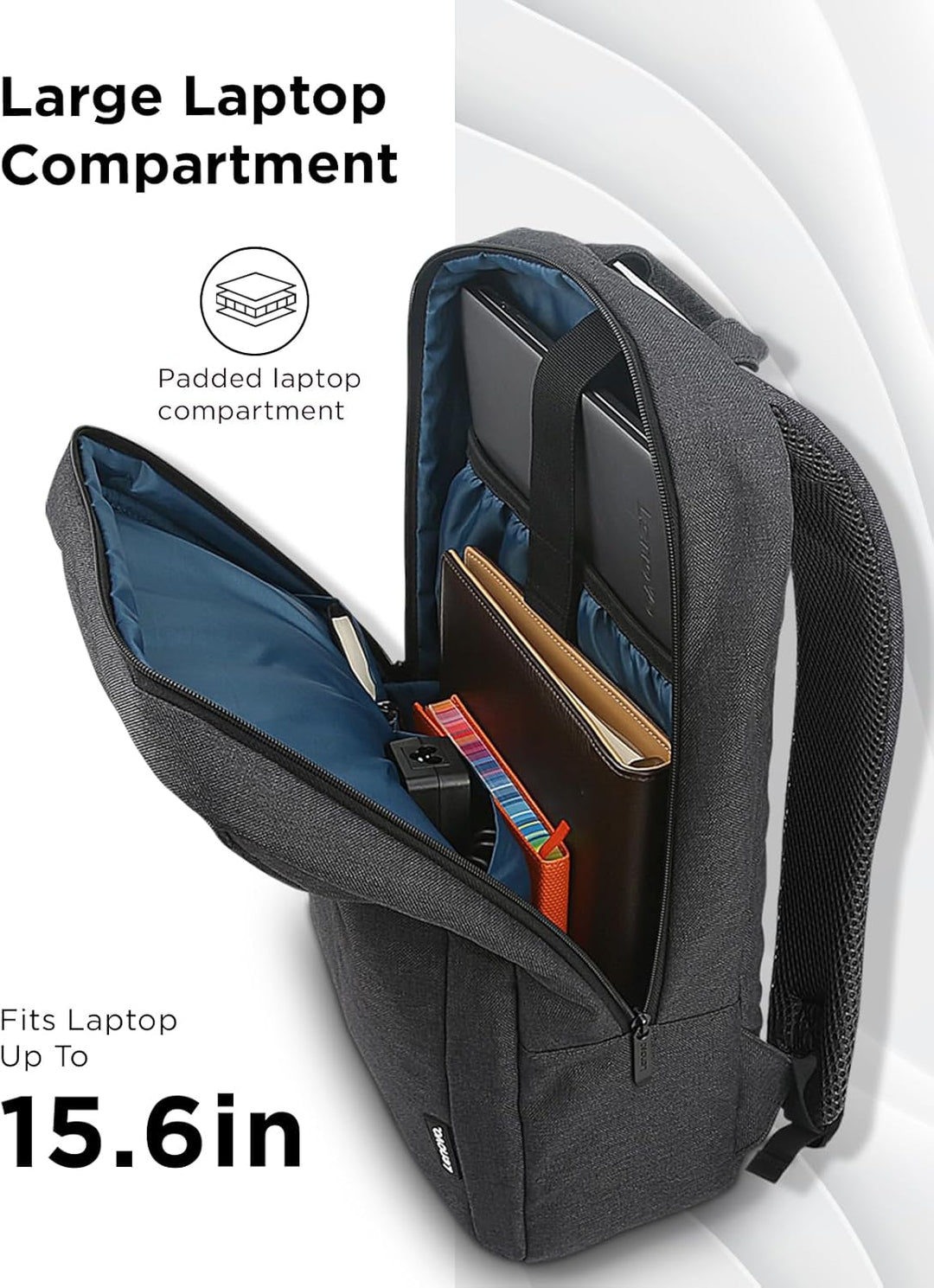 Lenovo [Tasche] 15,6 Zoll Casual Laptop Rucksack B210 (wasserabweisend), works with Chromebook (WWCB