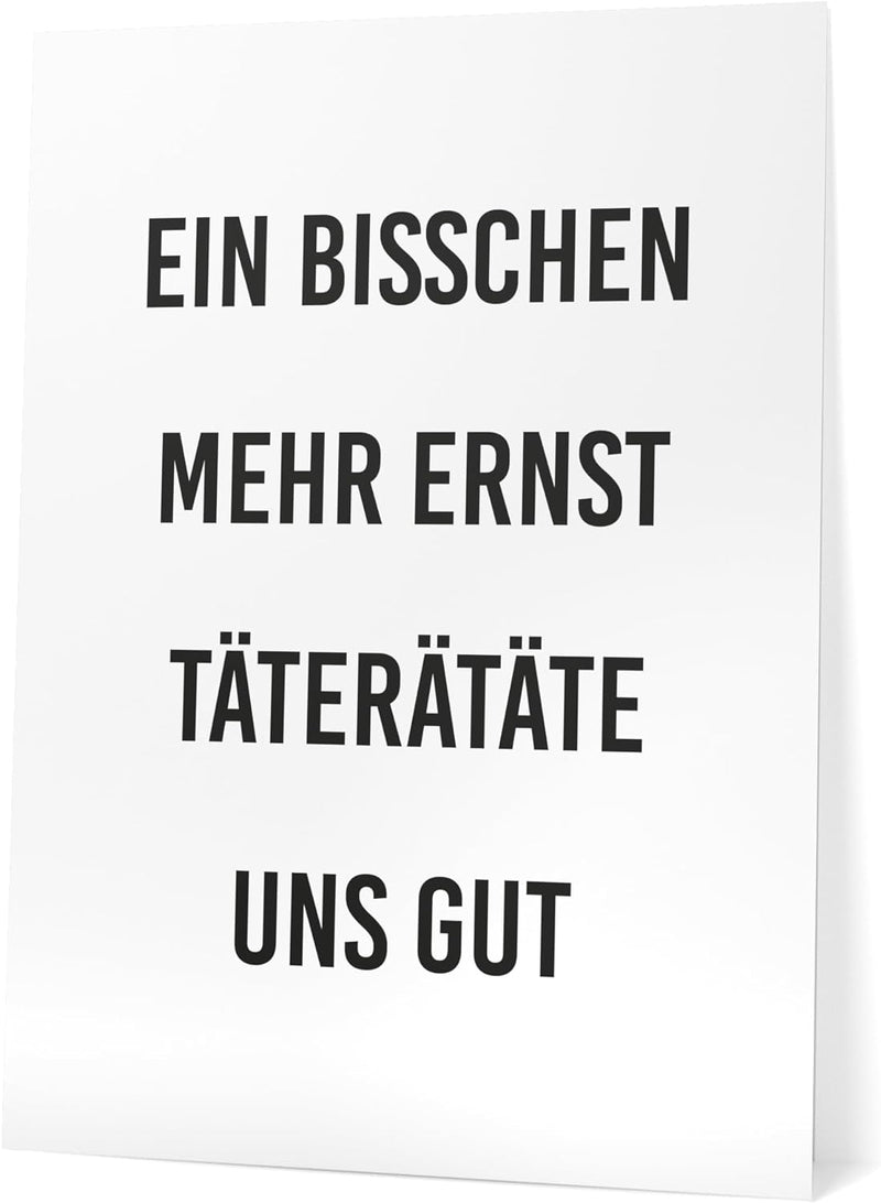 Papierschmiede® Bilder Home XXL Kunstdruck A1 (59,4x84,1 cm) Spruch Poster Zuhause Schrift Bild Wand