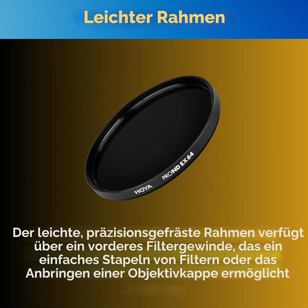 HOYA PRO ND-EX Neutral Density Filter ND64 ø67mm 67mm ND 64, 67mm ND 64