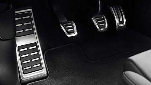 Audi 8V1064200A Pedalkappen-Set für A3 (AB3)/TT3 Linkslenker Handschalter mit Fussstütze