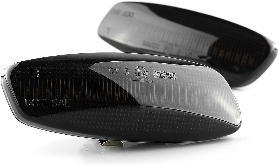 2 X LED Blinker Seitenblinker Blinkleuchte Spiegelblinker DYNAMISCH ohne Fehlermeldung mit E4-Prüfze