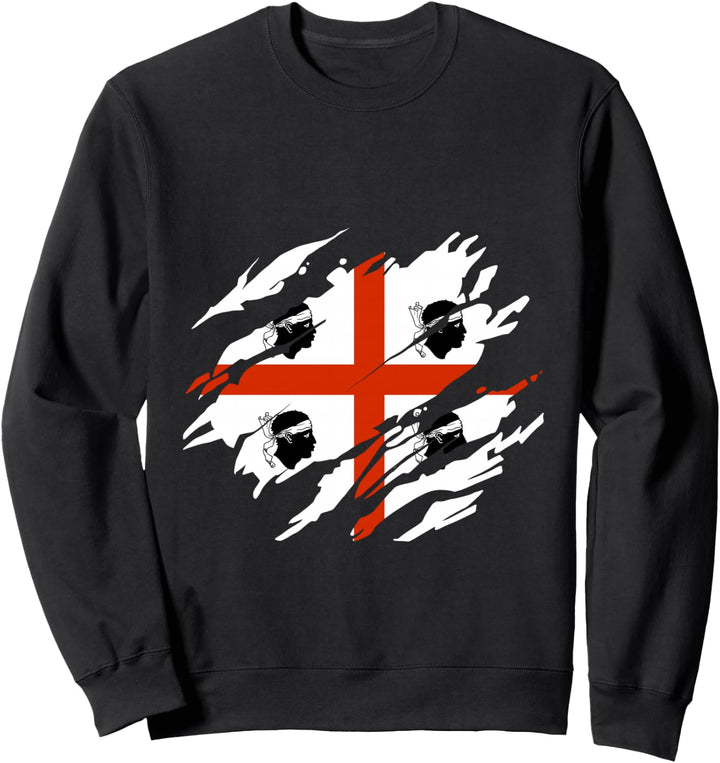Sardinien Flagge Sweatshirt