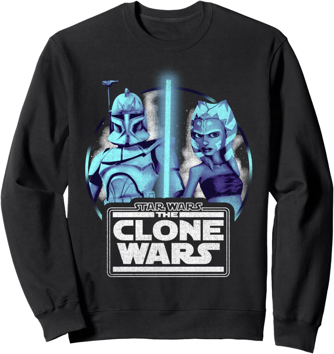 Star Wars: The Clone Wars Ahsoka & Rex Lightsaber Portrait Sweatshirt