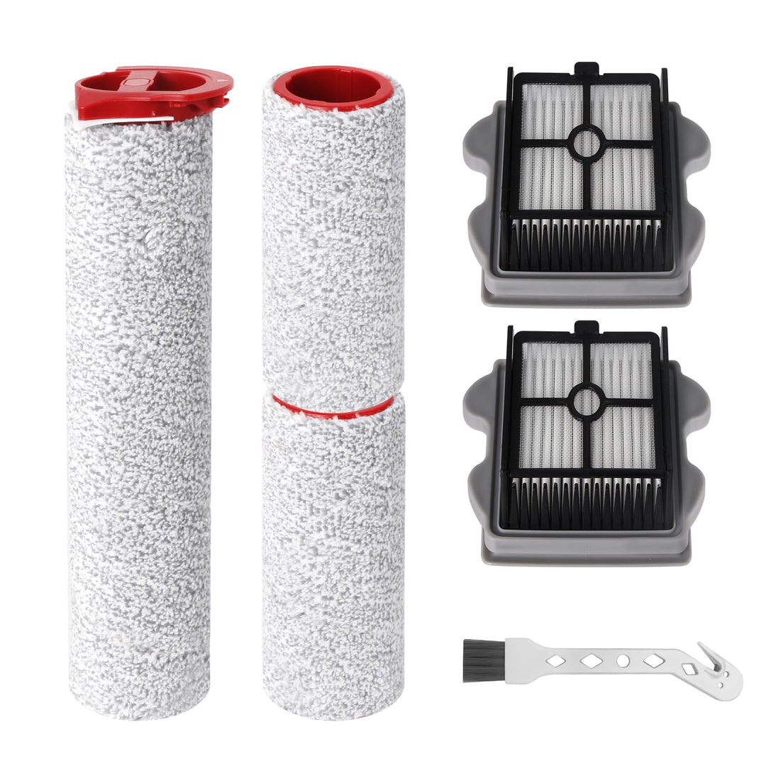 Bürstenwalze und Filter Zubehörset für Roborock Dyad Pro/Dyad Pro Combo Nass und Trockensauger Ersat