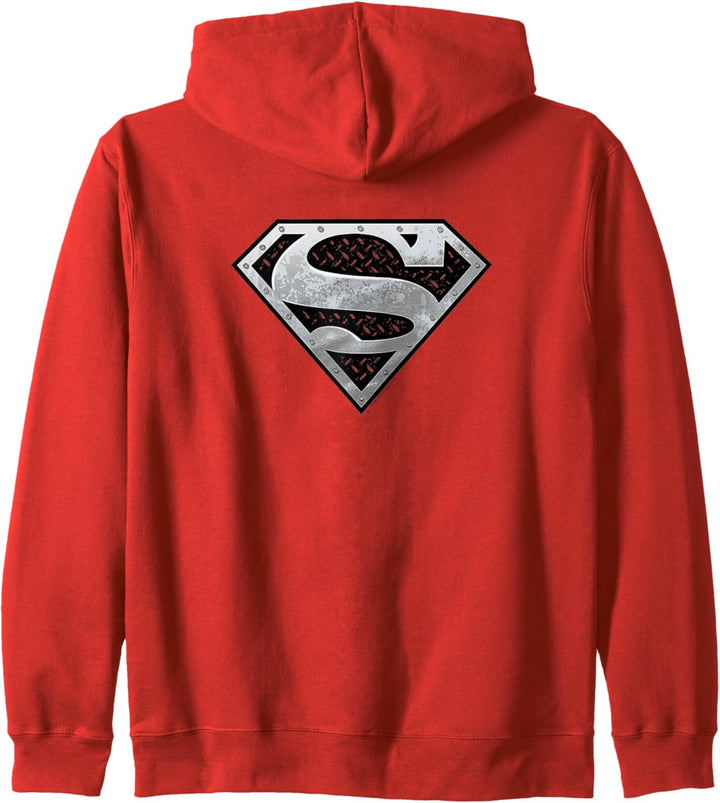 Superman Super Metallic Shield Kapuzenjacke