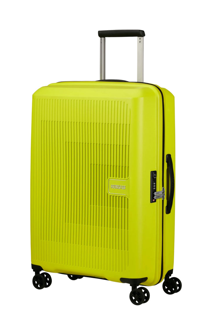 American Tourister Aerostep - 4-Rollen-Trolley M 67 cm erw. light lime