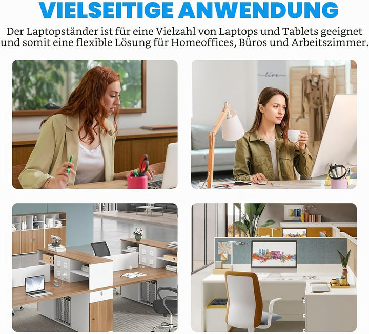 Schreibtischseitenlaptop-Halterung, Verstellbare Schreibtisch Seitenaufbewahrung, Laptop Ständer Lap