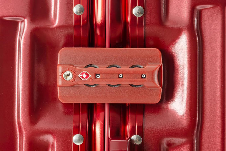 Travelhouse London Koffer Rot S-55cm Bordkoffer · Alu-Rahmen · Polykarbonat Hartschale · Handgepäckk