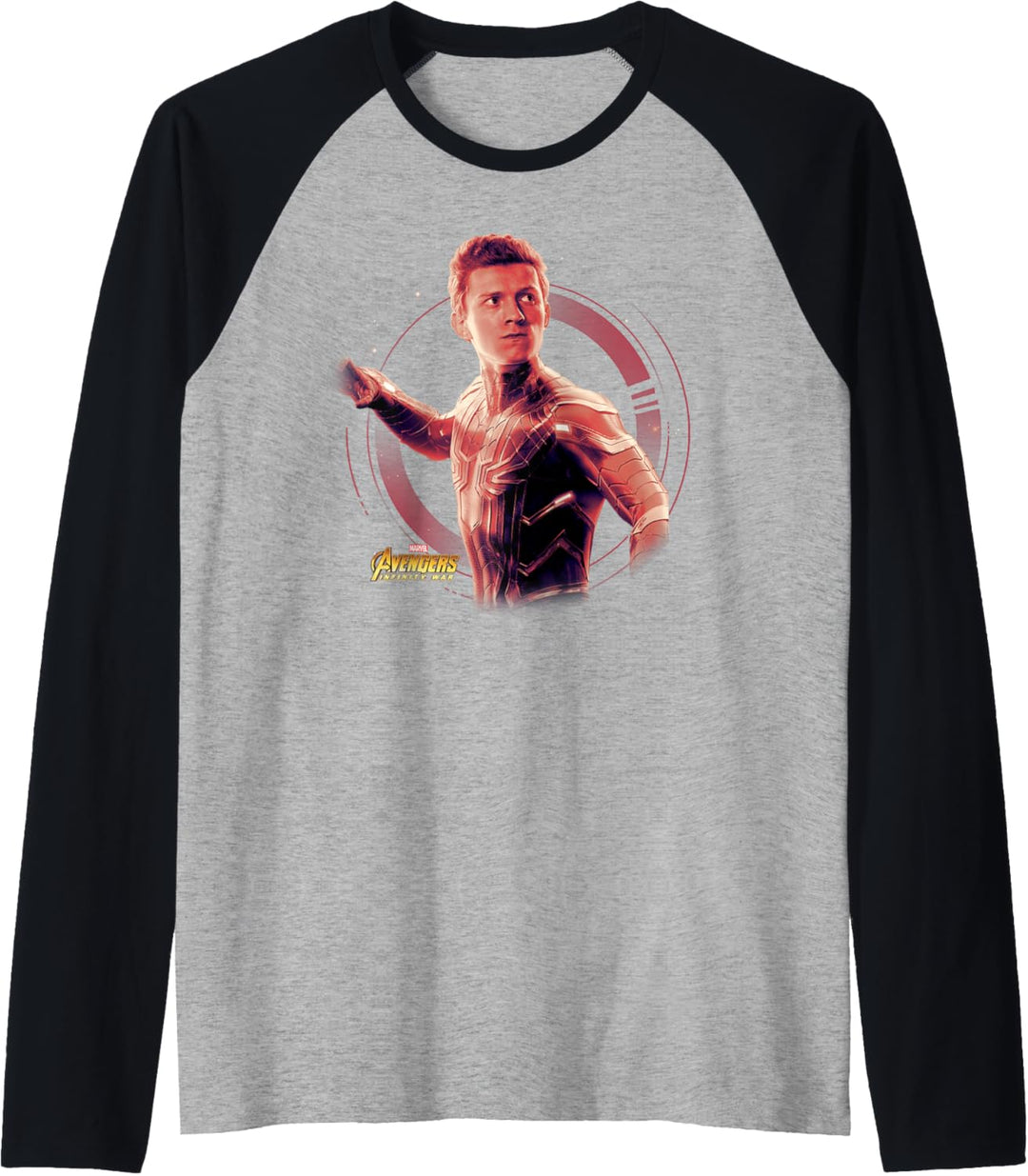 Marvel Avengers: Infinity War Spider-Man Tech Portrait Raglan