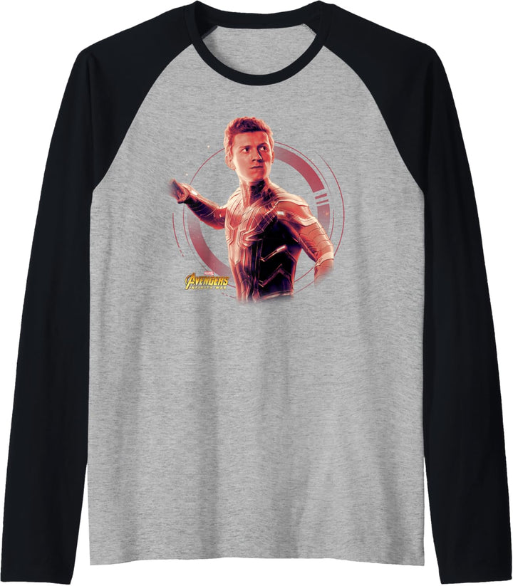 Marvel Avengers: Infinity War Spider-Man Tech Portrait Raglan