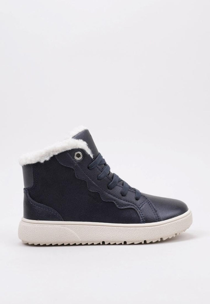 Geox Mädchen J Theleven Girl ABX Sneaker 24 EU Dk Navy, 24 EU Dk Navy