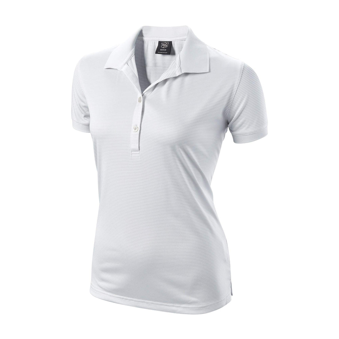 WILSON Ladies Stripe Polo GR L Grau, L Grau