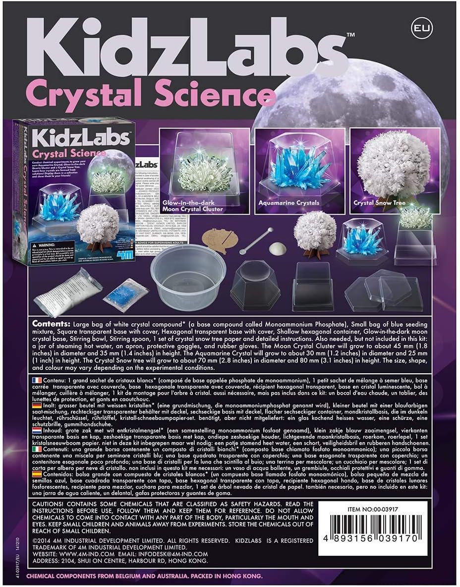 4M Kidz Labs Crystal Science Wissenschaft, Wissenschaft