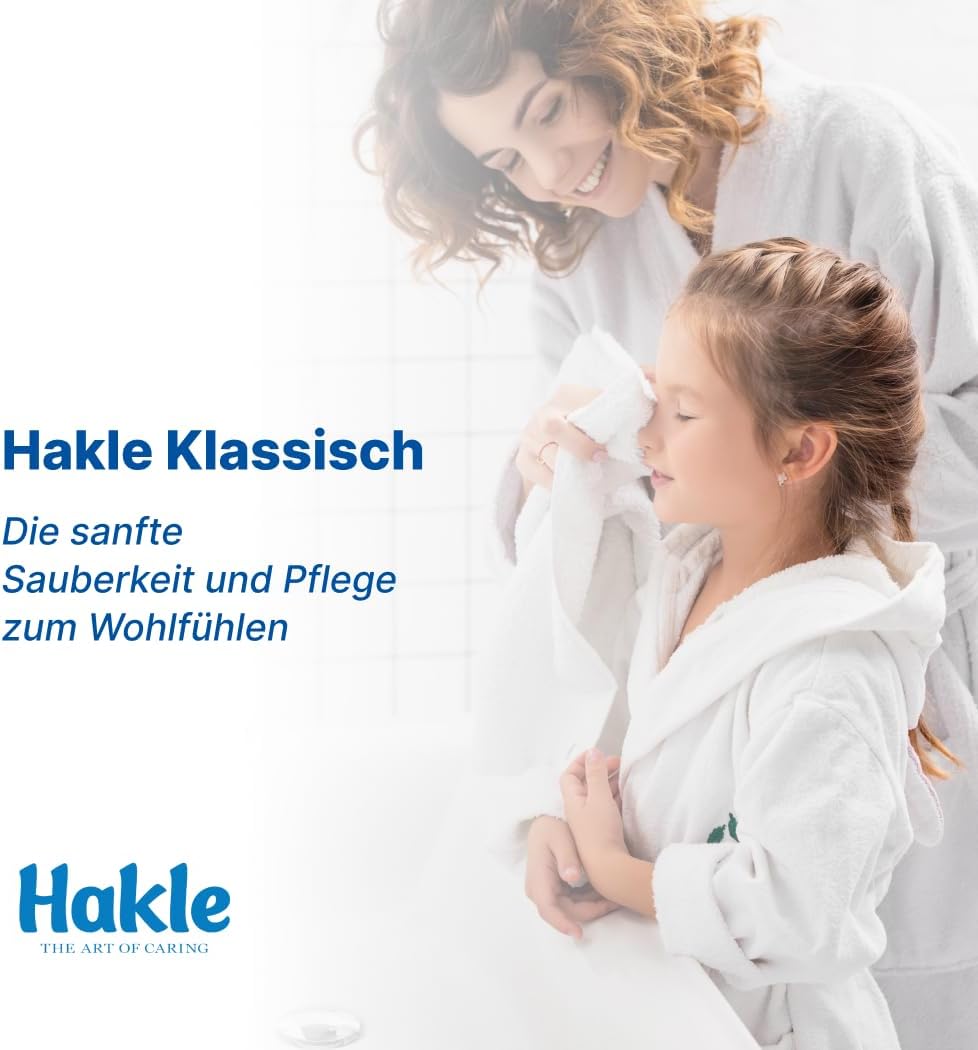 Hakle - Toilettenpapier Klassisch Weiss 80 Rollen 150 Blatt (80er Pack), 150 Blatt (80er Pack)