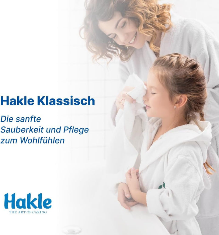 Hakle - Toilettenpapier Klassisch Weiss 80 Rollen 150 Blatt (80er Pack), 150 Blatt (80er Pack)