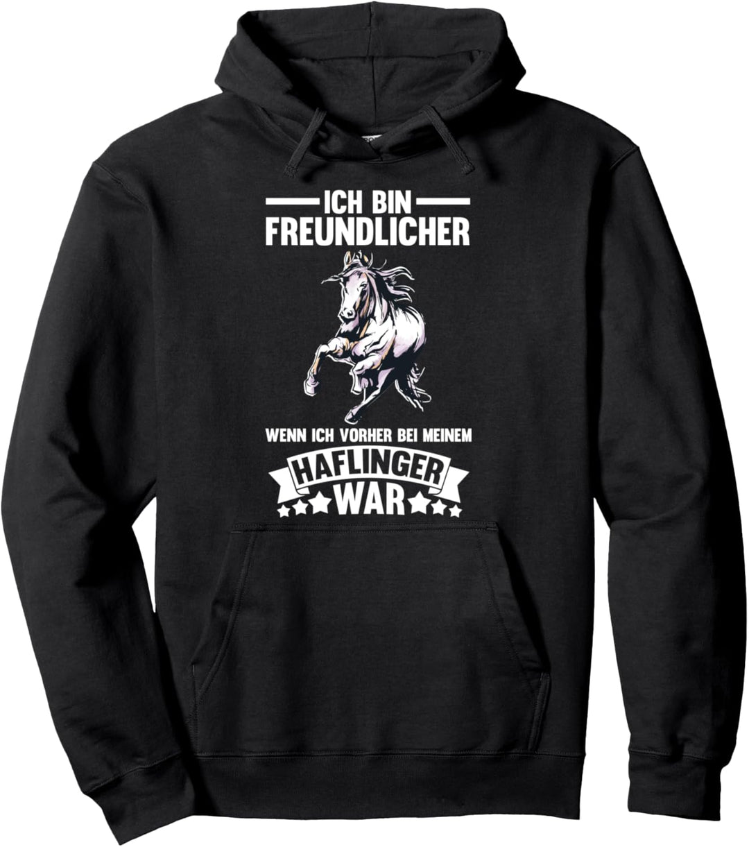 Pferd Haflinger Reiten Pferde Pullover Hoodie