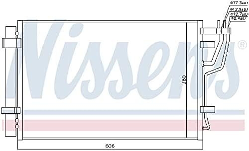 Nissens 940006 Kondensator, Klimaanlage
