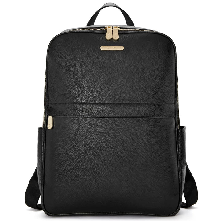 BOSTANTEN Leder Rucksack，15.6 inch Laptop Rucksäcke Casual Daypack Braun Stadtrucksack Backpack Dayp
