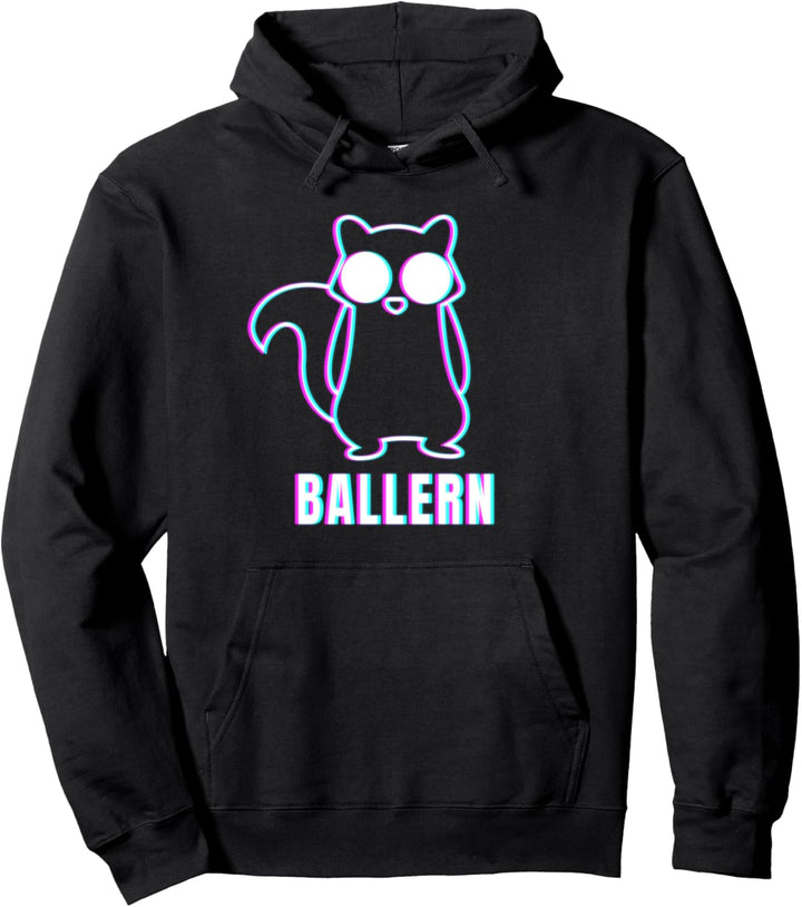 Ballern Techno Rave EDM Hardtekk Raver Pullover Hoodie