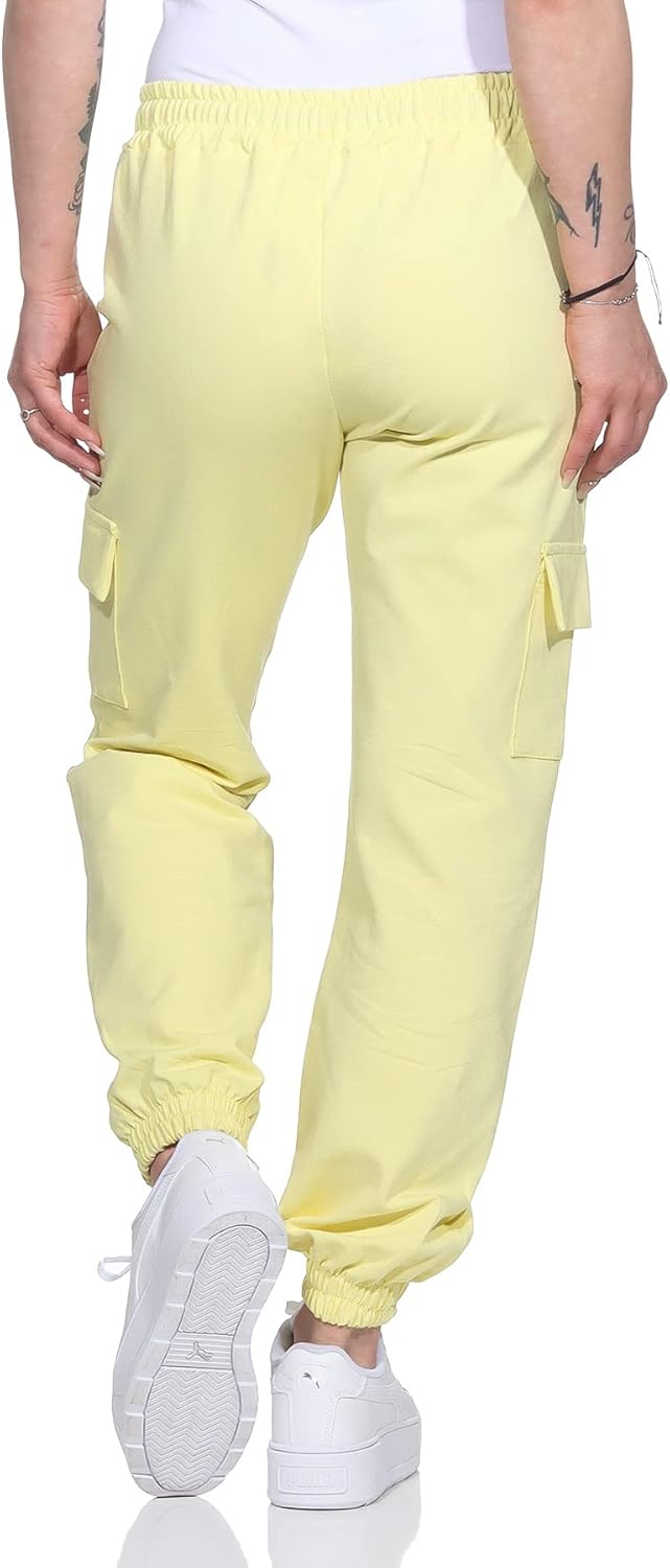 ZARMEXX Damen Baumwoll Freizeithose Cargohose Jogginghose Sport Jogger Ladies Pants mit elastischem