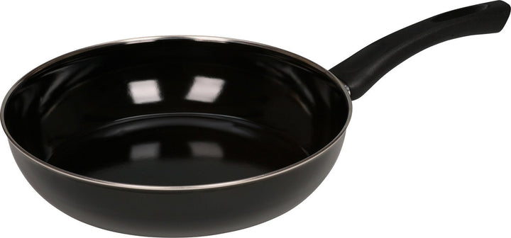 Riess, 0042-022, Gourmetpfanne 24, CLASSIC - SCHWARZEMAILLE, Durchmesser 24 cm, Höhe 5.6 cm, Inhalt