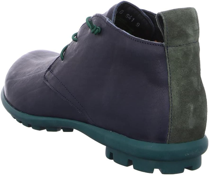 Think! Herren Kong_3-000144 Nachhaltige, Leder Gefütterte Stiefelette 41.5 EU 8010 Navy Kombi, 41.5