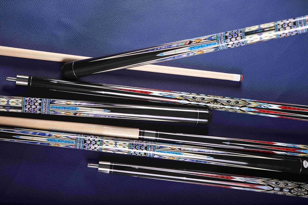 58 Inch13mm 19oz/20oz Maple Billiard Stick Pool Cue Set, Canadian Maple Professional Billiard Pool C