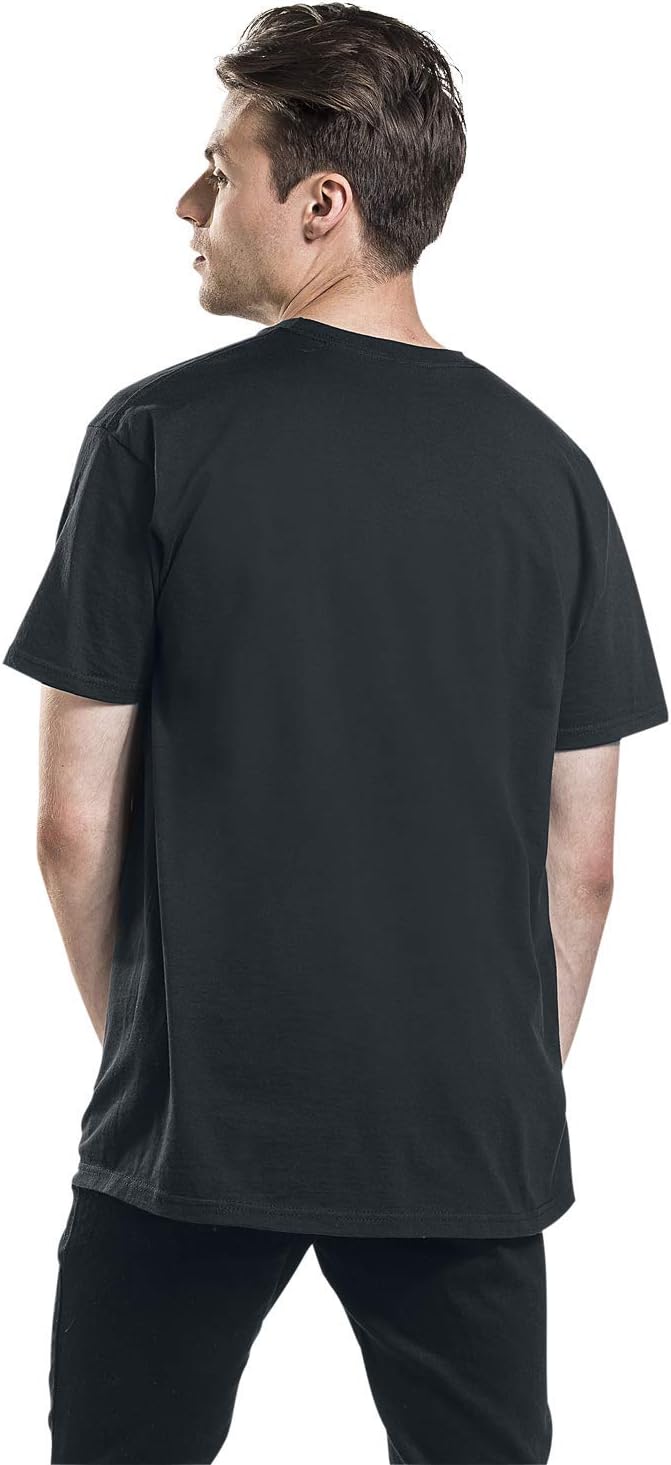FC St. Pauli Totenkopf Männer T-Shirt schwarz Fan-Merch, Fussball, Totenköpfe 3XL Schwarz, 3XL Schwa