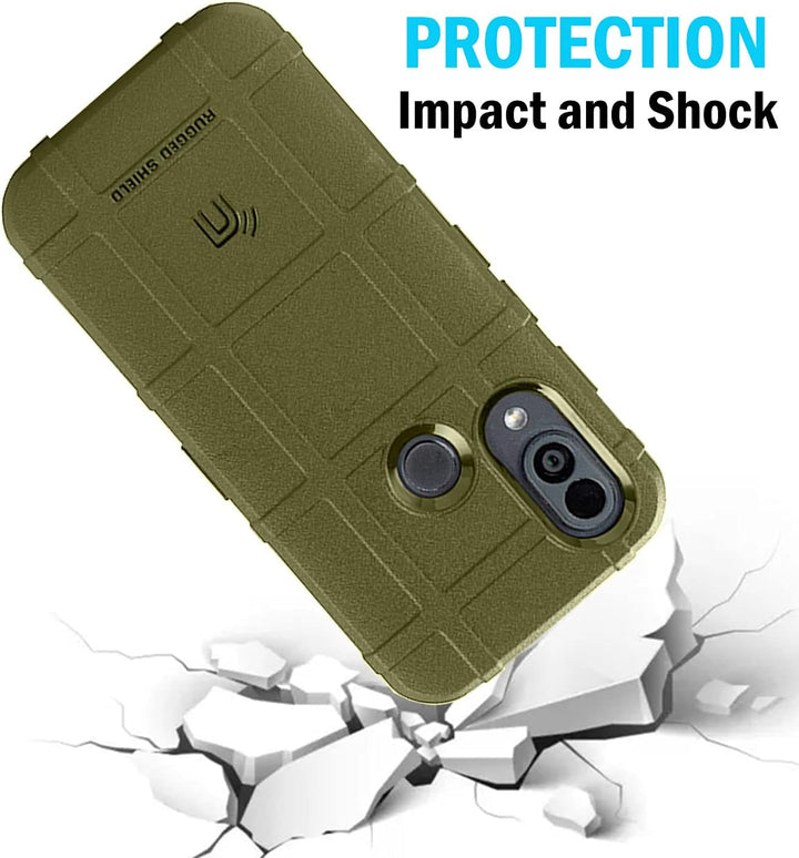 Nakedcellphone Special Ops Tactical Armor Rugged Shield Schutzhülle für CAT S62 PRO Smartphone, Anti