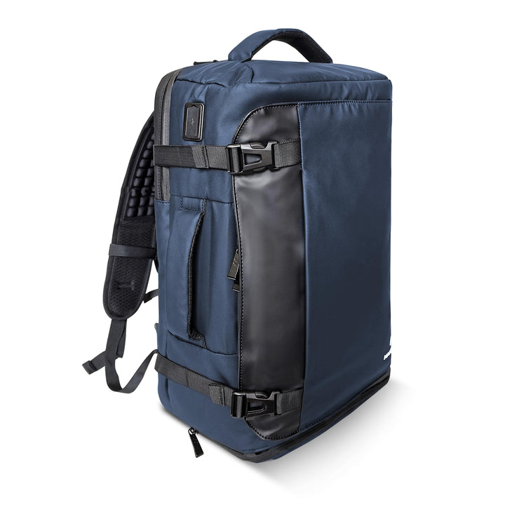 NANDADEVI Rucksack Herren, 40l, grosser, robuster, wasserabweisender Wanderrucksack mit Trocken- und