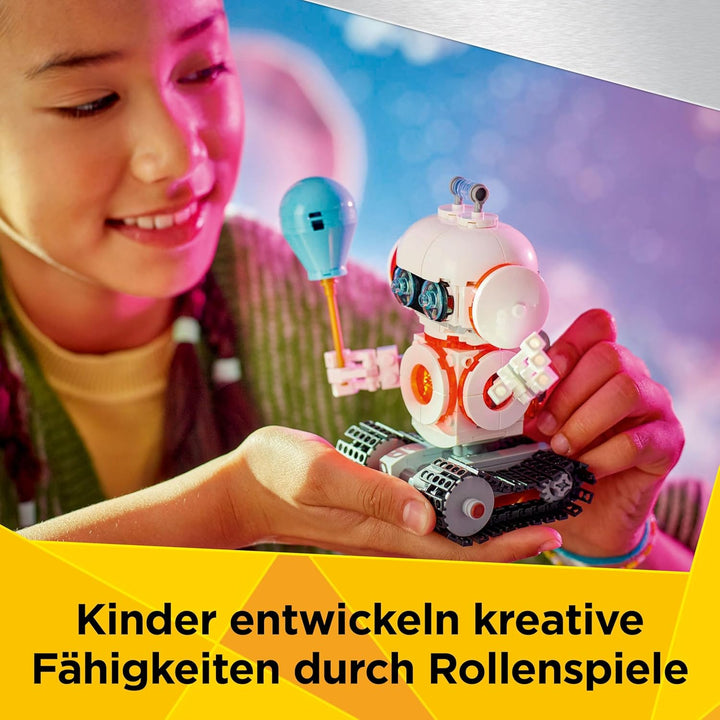 LEGO Creator 3in1 Weltraum-Roboter - Spielzeug umbaubar in Hund Figur oder Modell Rakete - Bauset fü