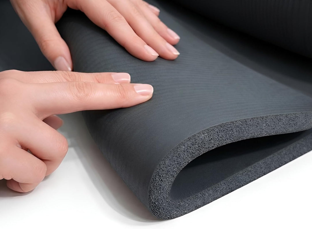 diMio Komfort-Gymnastikmatte Yogamatte in 185x60x1cm, 185x60x1.5cm, 185x90x1.5cm, 200x100x2 mit Trag