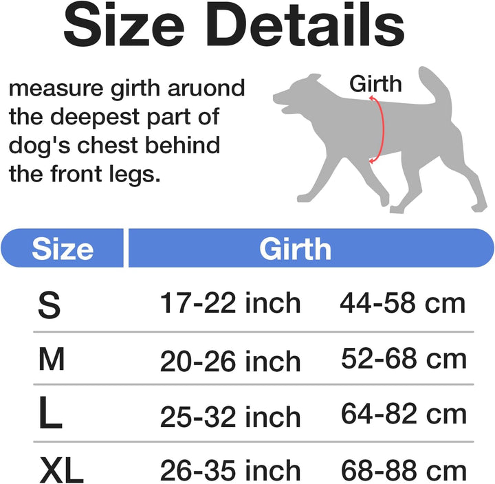MASBRILL Hundegeschirr Grosse Hunde, Anti Zug Geschirr Hunde Brustgeschirre Einstellbar und Reflekti