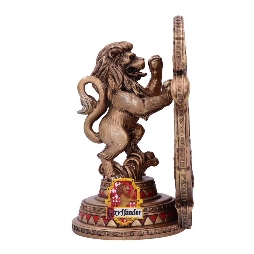 Nemesis Now Harry Potter Gryffindor Buchstütze, offizielles Lizenzprodukt, 20 cm, Gold