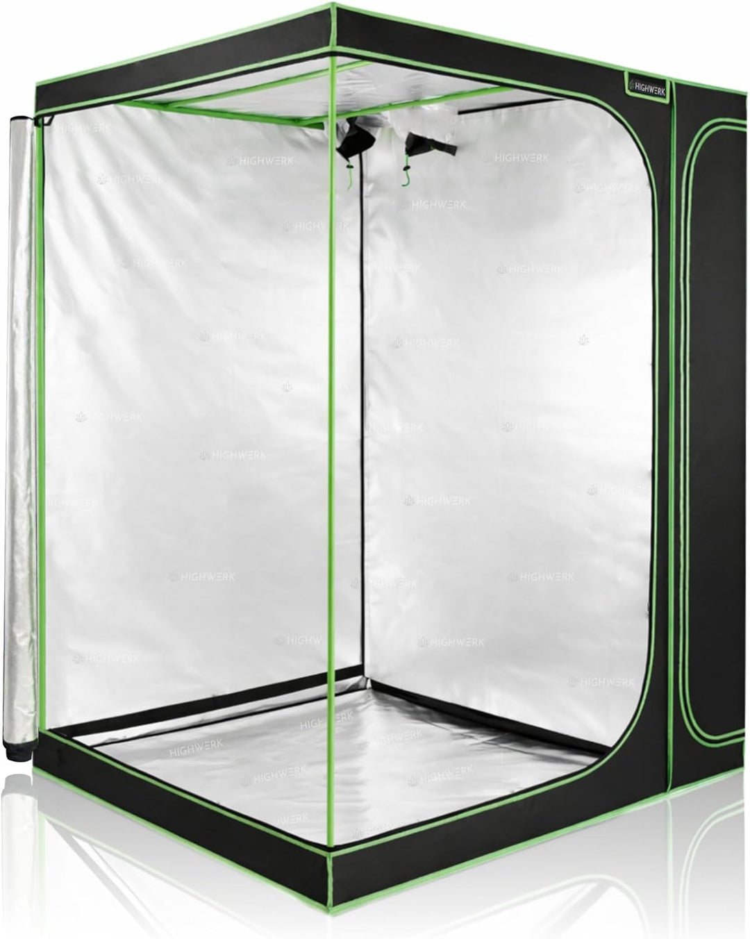 Zelsius Growzelt MyHomeGrow 2-in-1 Grow Tent | Indoor Growbox | schwarz grün | Growroom Growschrank
