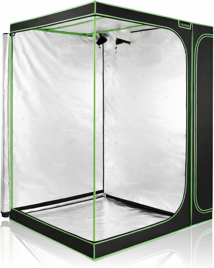 Zelsius Growzelt MyHomeGrow 2-in-1 Grow Tent | Indoor Growbox | schwarz grün | Growroom Growschrank