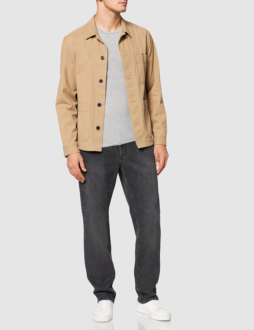 BRAX Herren Style Cadiz Masterpiece Five-Pocket Jeans 40W / 36L Grey Used, 40W / 36L Grey Used