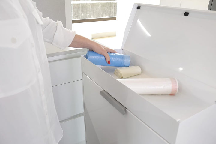 ARREGUI Ecoclas Plus CR621-E Recycling Abfalleimer/Mülleimer aus Stahl mit Aufbewahrungsbox mit Deck