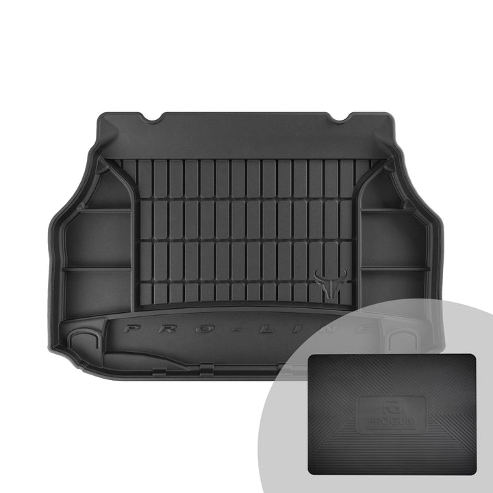 FROGUM ProLine 3D Gummimatte Exklusive Auto Kofferraummatte Kofferraumwanne für Mercedes-Benz C-Klas