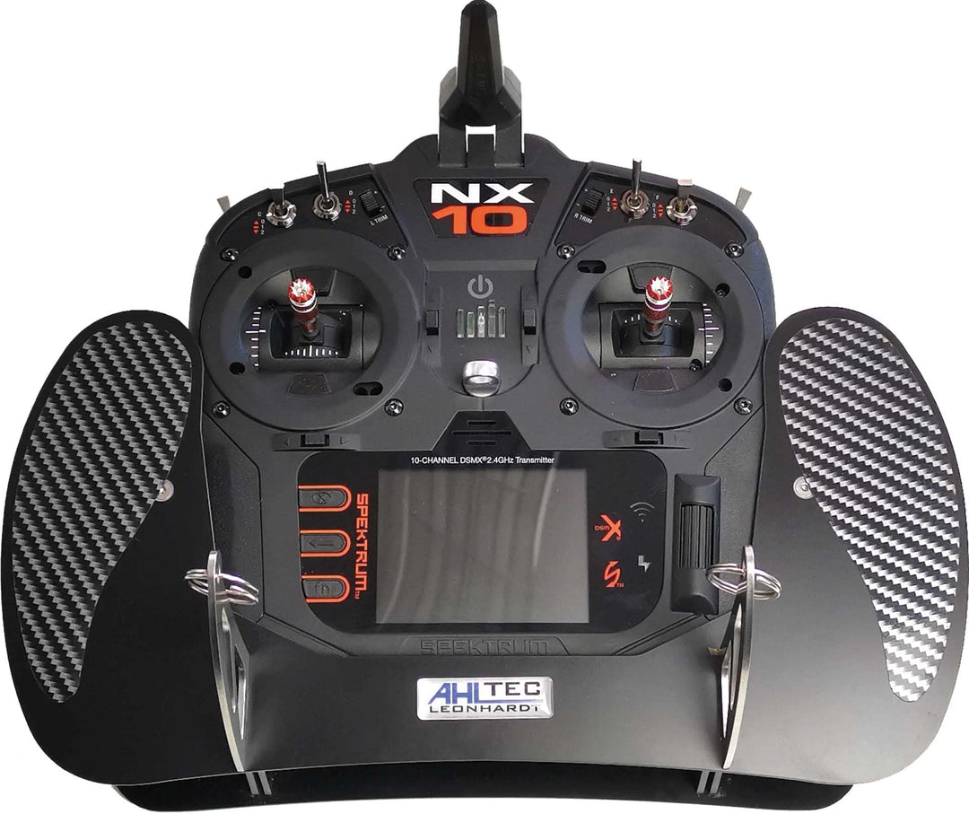 AHLTEC Senderpult Spektrum NX 6/8/10 BLACK mit Standard Senderpultbügel, ohne Handauflagen