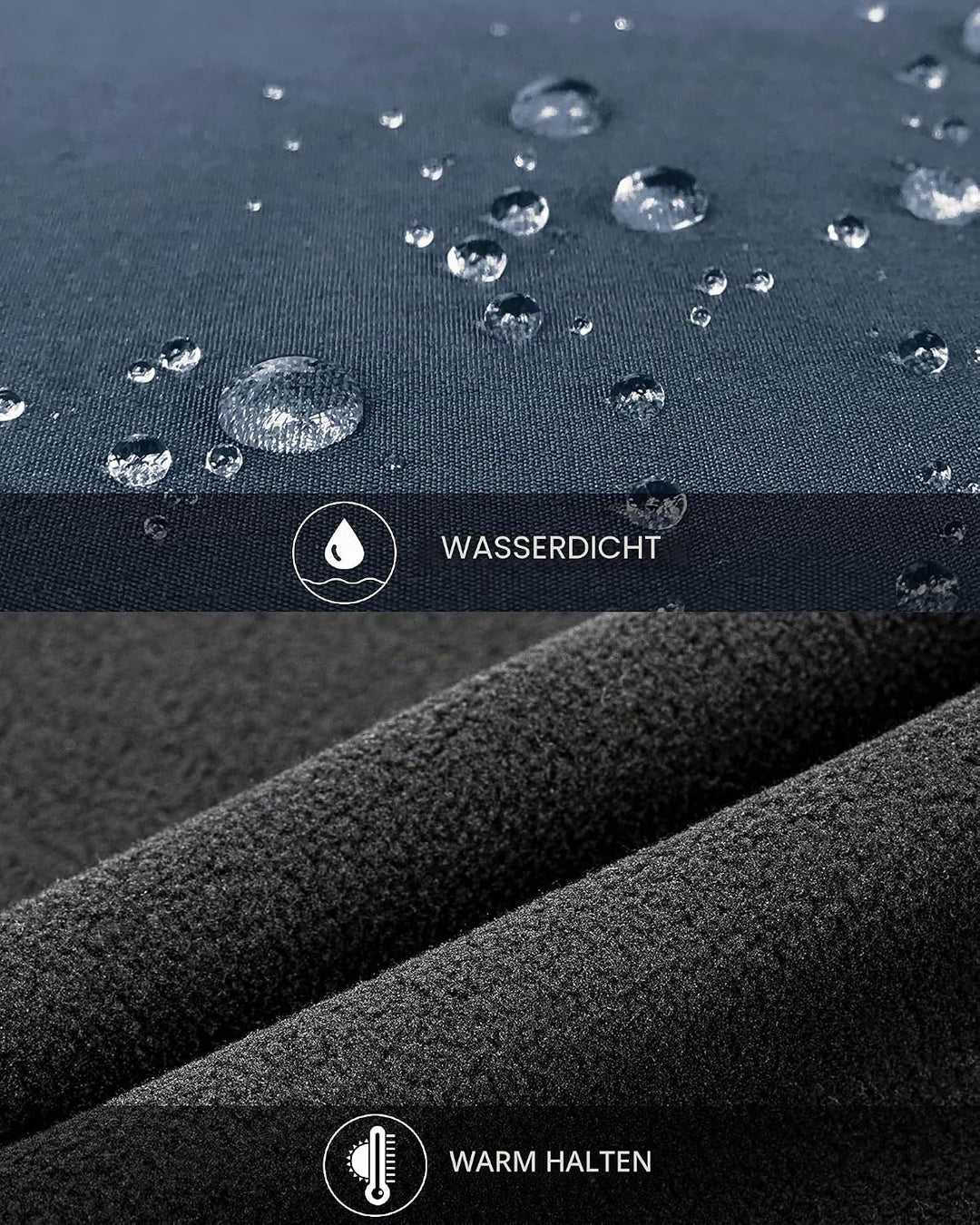 33,000ft Weste Herren Outdoor Wasserdichte Softshell Ärmellose Jacke Bodywarmer Fleece Weste Full Zi