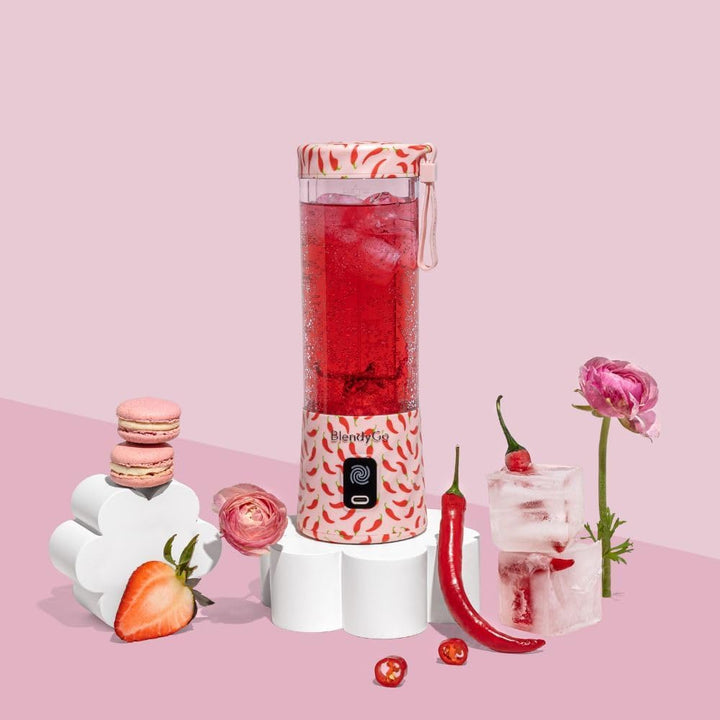 BlendyGo 3 Tragbarer Mixer, Blender, Mini Standmixer, 550 ml, Smoothie maker, Mixer smoothie maker t