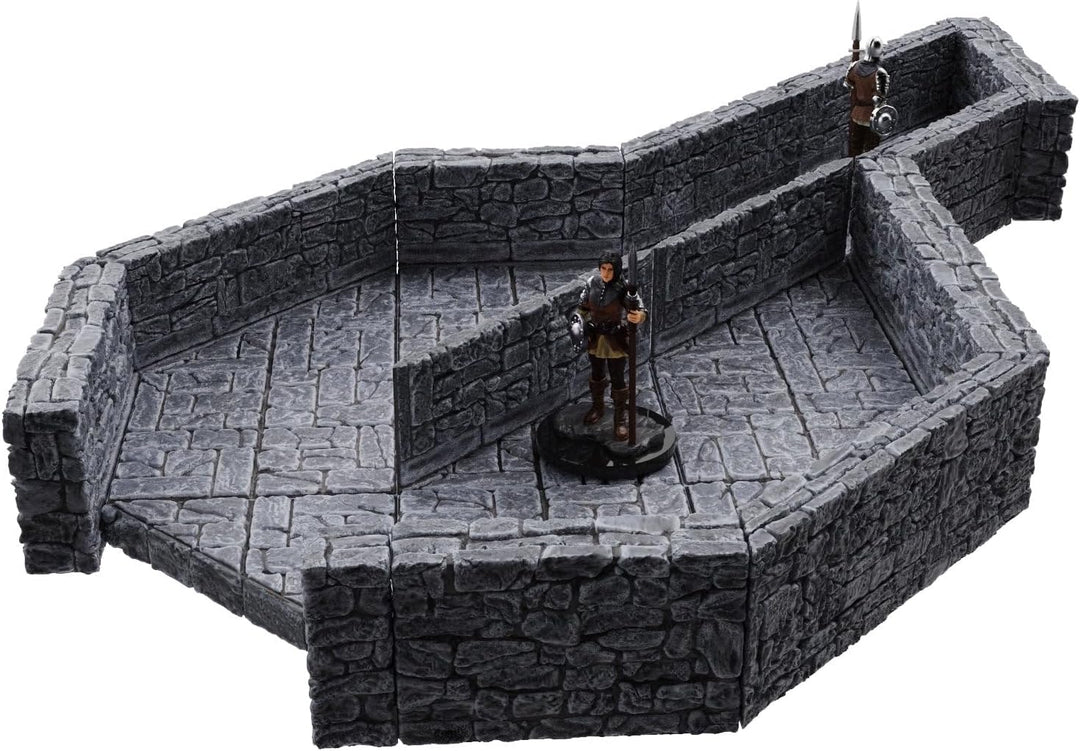 WizKids LLC, Warlock Tiles: Dungeon Tile III - Angles, Accessory, Ages 14+ WarLock Tiles: Dungeon Ti