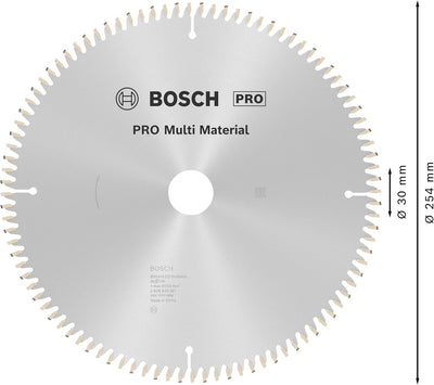 Bosch Accessories Bosch Professional 1x Kreissägeblatt Multi Material (für Multimaterial, Sägeblatt